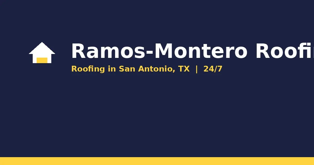 Ramos & Montero Roofing