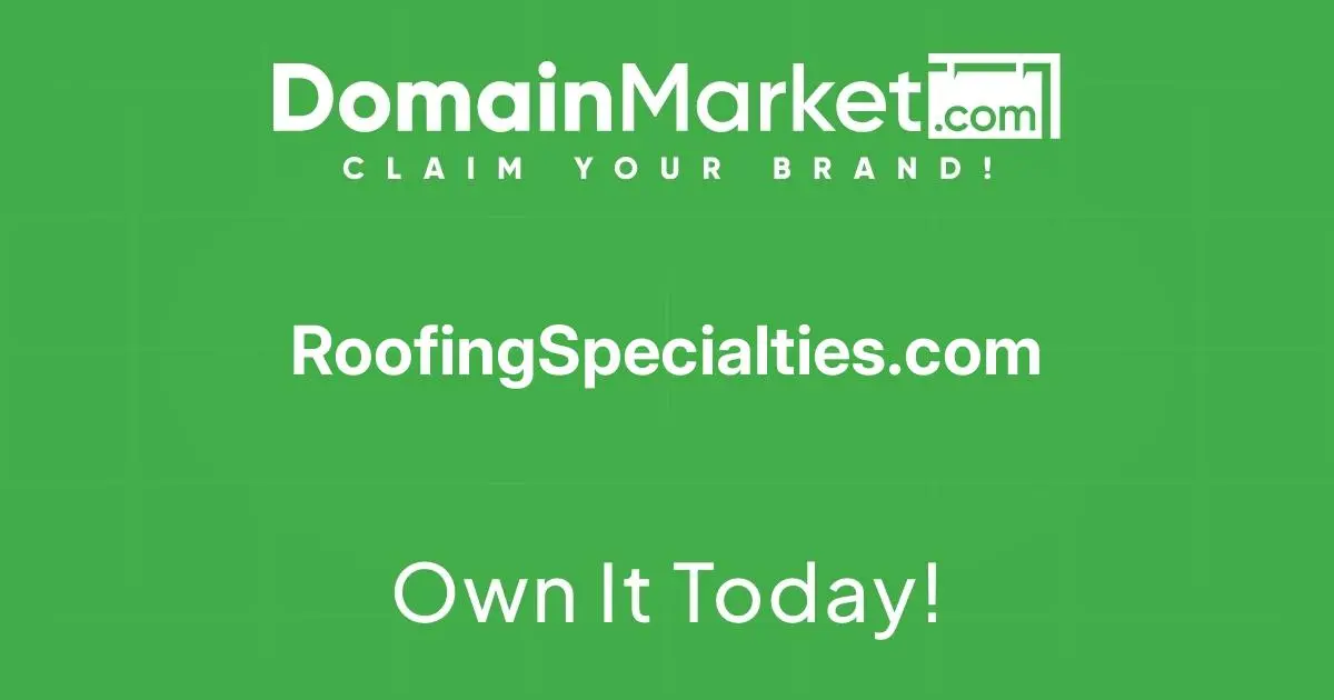Roof Replacements Specialty